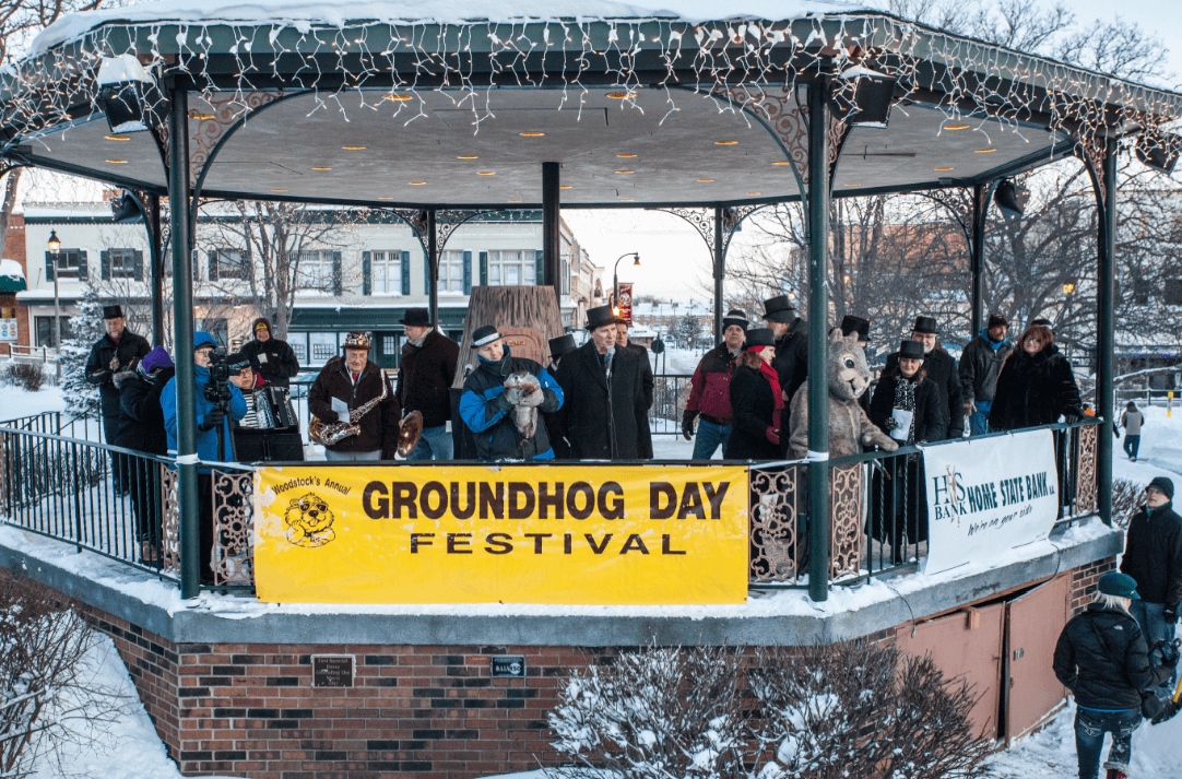 groundhog day woodstock waking the groundhog the woodstock independent groundhog day woodstock waking the groundhog the woodstock independent