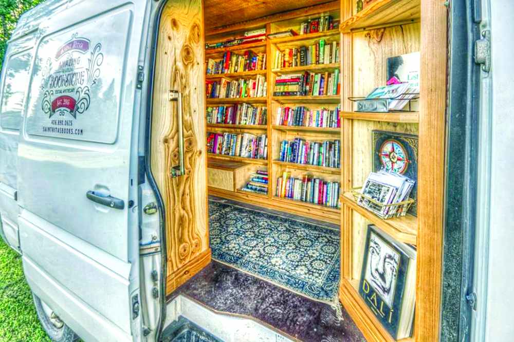 St. Rita's Amazing Traveling Bookstore & Textual Apothecary