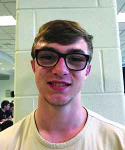 The Woodstock Independents Student of the Week Jerred Grell