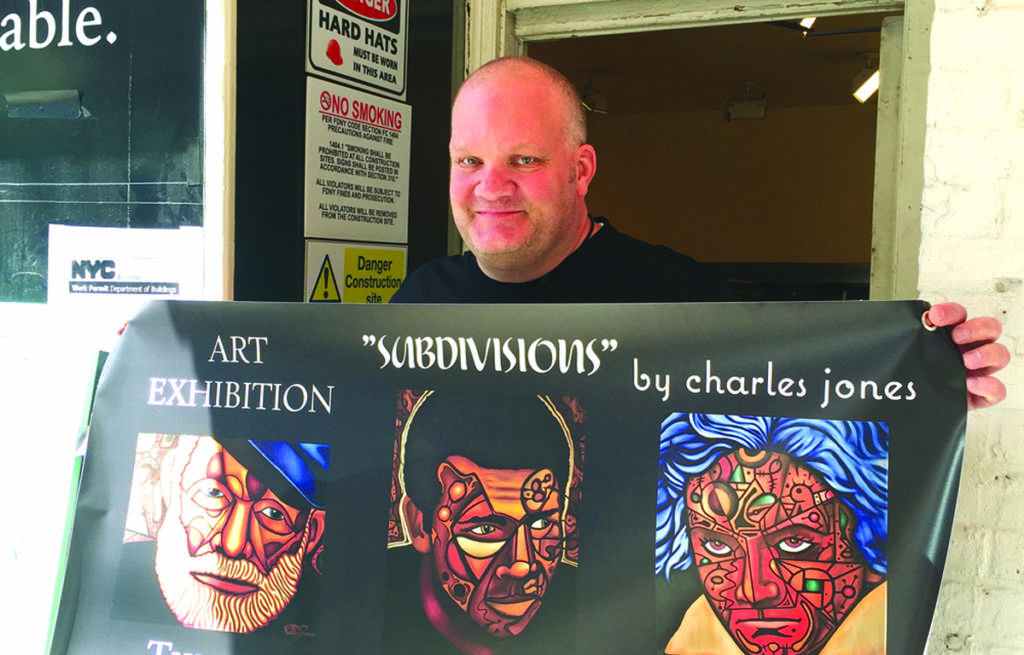 Prairiewood Art Teacher Chuck Jones displays art in NYC debut!