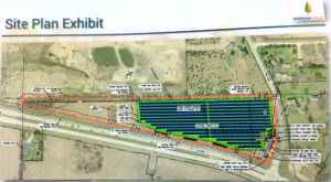 The Woodstock Independent New Solar Farm on Rt. 14
