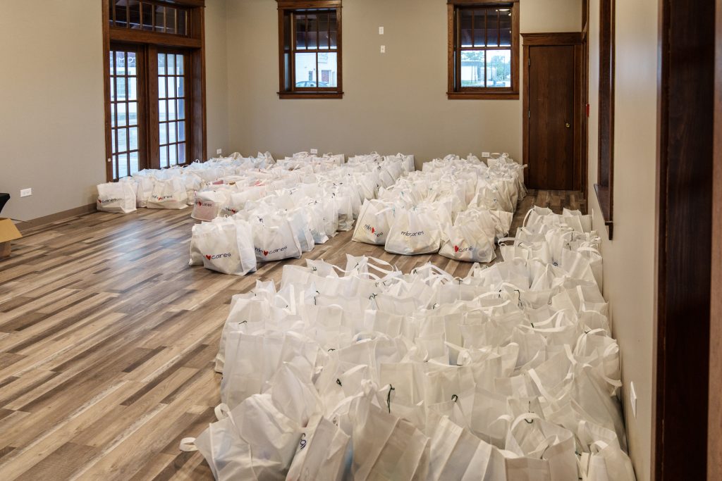 1/2 of the 350 bags