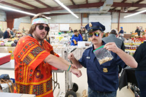 here's the front page photo, busted with his mushrooms