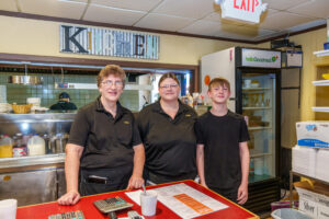 Cathy Berkowski (owner) Daughter Angie Lotito manager Grandson christopher berkowski