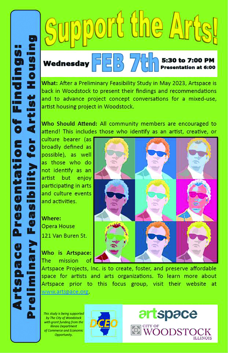 For the artists ... Artspace - The Woodstock Independent