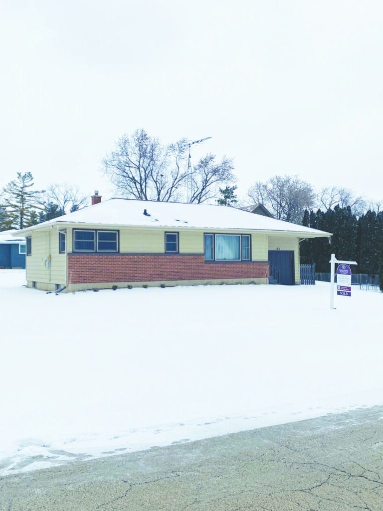 Independent photo by Susan W. Murray.
While modestly priced by Woodstock standards, this home northwest of the Square was listed for 77 percent over the price that it sold for in 2020, reflecting fast-rising prices that have been the norm for five years.